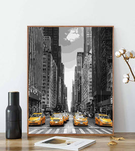 Street of New York Paint by Numbers - Art Providore