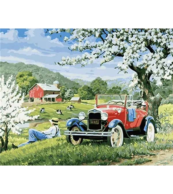 Summer Afternoon on the Farm Paint by Numbers - Art Providore