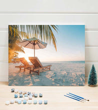 Load image into Gallery viewer, Summer Beach Vacation Paint by Numbers - Art Providore
