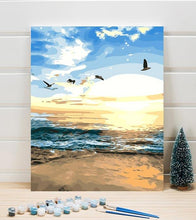 Load image into Gallery viewer, Sunset Beach Paint by Numbers - Art Providore