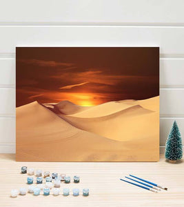 Sunset Desert Paint by Numbers - Art Providore