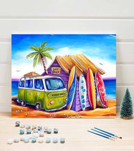 Load image into Gallery viewer, Surf Shack Paint by Numbers - Art Providore