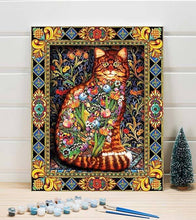Load image into Gallery viewer, Tapestry Cat Paint by Numbers - Art Providore