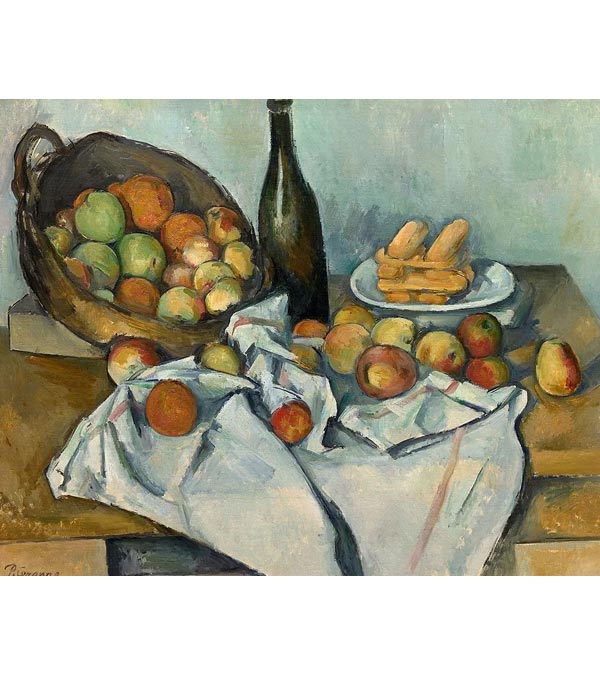 The Basket of Apples Paint by Numbers - Paul Cezanne - Art Providore
