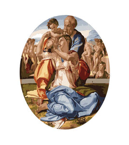 The Holy Family Paint by Numbers - Michelangelo - Art Providore