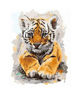 Tiger Cub Paint by Numbers - Art Providore