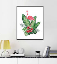 Load image into Gallery viewer, Tropical Flamingo Paint by Numbers - Art Providore