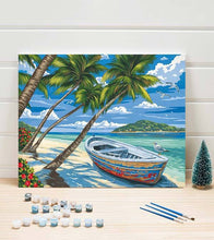 Load image into Gallery viewer, Tropical Island Paint by Numbers - Art Providore