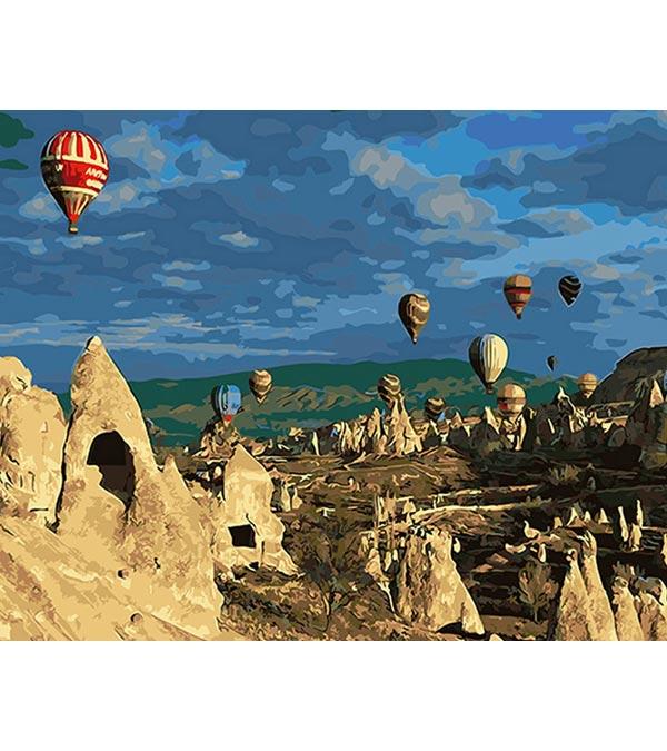 Turkey Hot Air Balloons Paint by Numbers - Art Providore