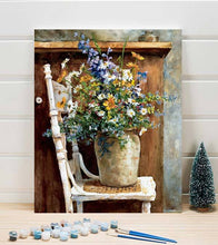Load image into Gallery viewer, Vase of Wild Flowers Paint by Numbers - Art Providore