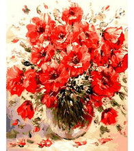 Load image into Gallery viewer, Vase with Poppies Flowers Paint by Numbers - Art Providore
