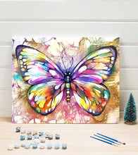 Load image into Gallery viewer, Vibrant Butterfly Paint by Numbers - Art Providore