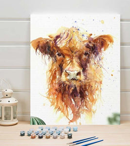 Wild Bull Paint by Numbers - Art Providore