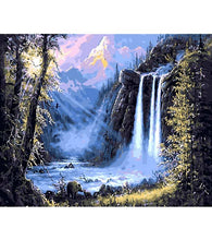 Load image into Gallery viewer, Wildlife Waterfall Paint by Numbers - Art Providore