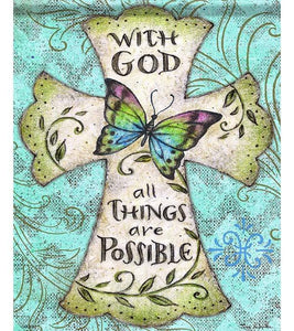 With God All Things Are Possible Paint by Numbers - Art Providore