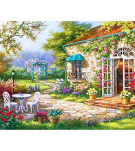 Load image into Gallery viewer, Beautiful Home Garden Paint with Diamonds - Art Providore