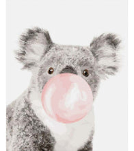 Load image into Gallery viewer, Bubble Gum Koala Paint with Diamonds - Art Providore