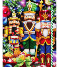 Load image into Gallery viewer, Christmas Nutcrackers Paint with Diamonds - Art Providore