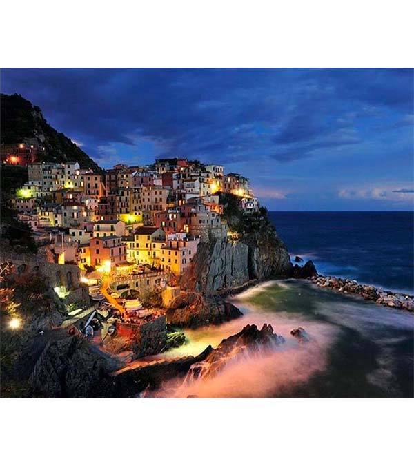 Cinque Terre Italy Paint with Diamonds - Art Providore