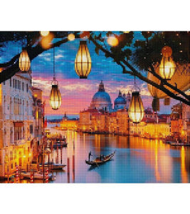 City Light Venice Italy Paint with Diamonds - Art Providore