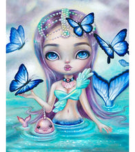 Load image into Gallery viewer, Fantasy Mermaid Paint with Diamonds - Art Providore