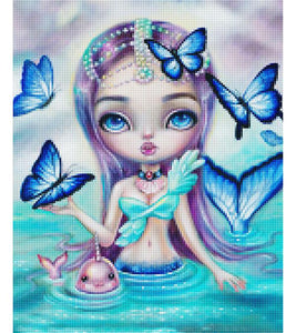 Fantasy Mermaid Paint with Diamonds - Art Providore