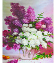 Load image into Gallery viewer, Gorgeous Flowers Paint with Diamonds - Art Providore
