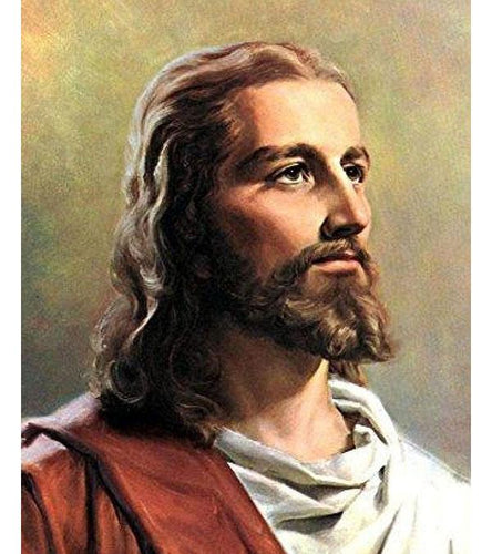 Portrait of Jesus Christ Paint with Diamonds - Art Providore