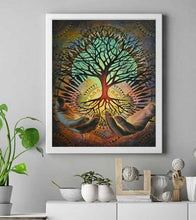 Load image into Gallery viewer, Sacred Tree of Life Paint with Diamonds - Art Providore