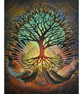 Sacred Tree of Life Paint with Diamonds - Art Providore