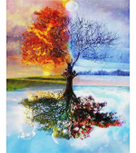 Load image into Gallery viewer, Tree of Four Seasons II Paint with Diamonds - Art Providore