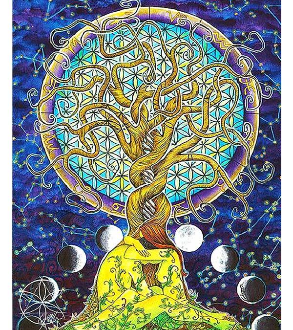 Trippy Tree of Life Paint with Diamonds – Art Providore