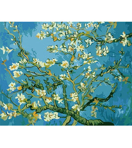 Almond Blossoms Paint by Numbers - Vincent van Gogh - Art Providore