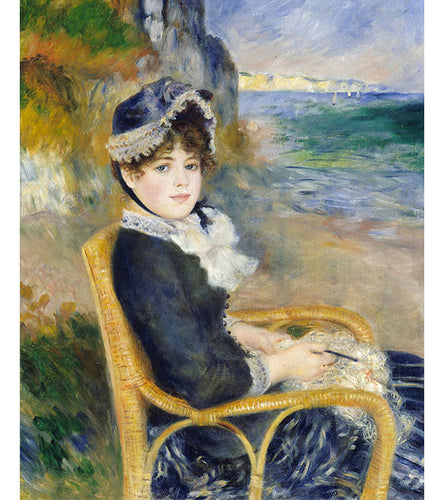 By the Seashore Paint by Numbers - Renoir
