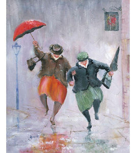 Dancing in the Rain Paint by Numbers - Art Providore