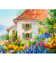 Load image into Gallery viewer, House in the Flower Garden Paint by Numbers