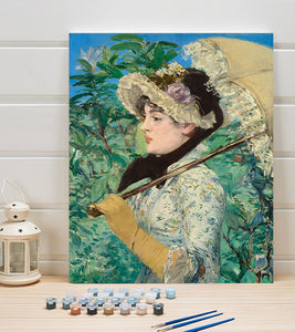 Jeanne Spring Paint by Numbers - Edouard Manet - Art Providore
