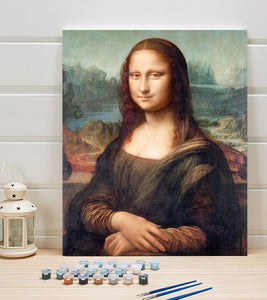 Monalisa Paint by Numbers - Leonardo da Vinci - Art Providore