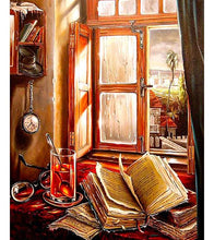 Load image into Gallery viewer, Reading by the Window Paint by Numbers - Art Providore