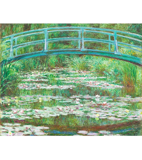The Japanese Footbridge Paint by Numbers - Claude Monet - Art Providore