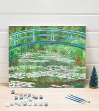 Load image into Gallery viewer, The Japanese Footbridge Paint by Numbers - Claude Monet - Art Providore