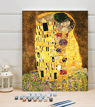 Load image into Gallery viewer, The Kiss Paint by Numbers - Gustav Klimt - Art Providore