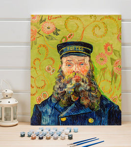 The Postman Paint by Numbers - Vincent van Gogh - Art Providore