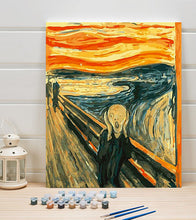 Load image into Gallery viewer, The Scream Paint by Numbers - Edvard Munch