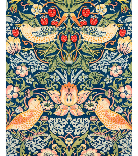 The Strawberry Thieves Pattern Paint by Numbers - William Morris - Art Providore