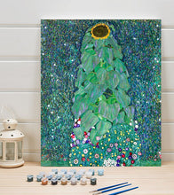 Load image into Gallery viewer, The Sunflower Paint by Numbers - Gustav Klimt