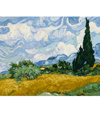 Load image into Gallery viewer, Wheat Field with Cypresses Paint by Numbers - Vincent van Gogh - Art Providore