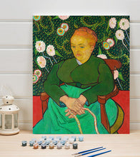 Load image into Gallery viewer, Woman Rocking a Cradle Paint by Numbers - Vincent van Gogh