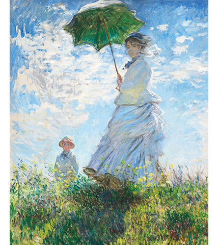 Woman with a Parasol Paint by Numbers - Claude Monet - Art Providore
