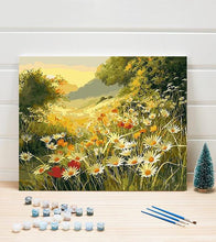 Load image into Gallery viewer, Yellow Daisy Field Paint by Numbers - Art Providore